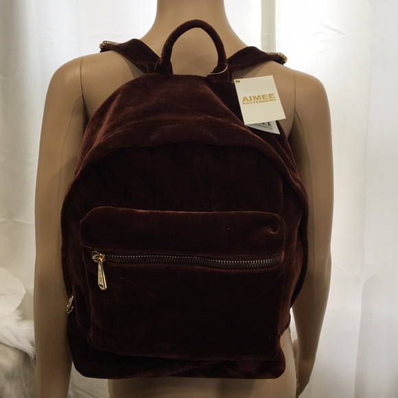 Aimee Kestenberg Handbags - 🔥 Aimee Kestenberg Velvet Backpack/ Purse